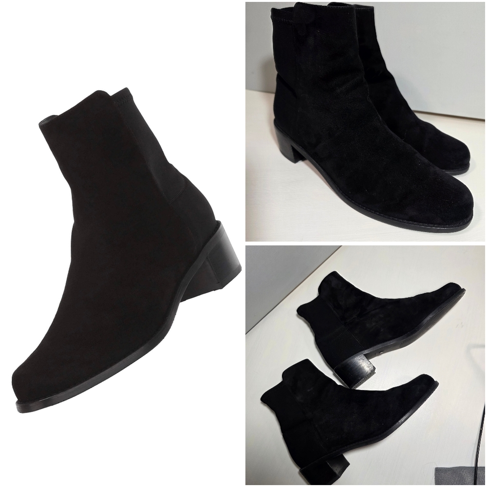 Stuart Weitzman EASYON STRETCHBACK  SUEDE BOOT
